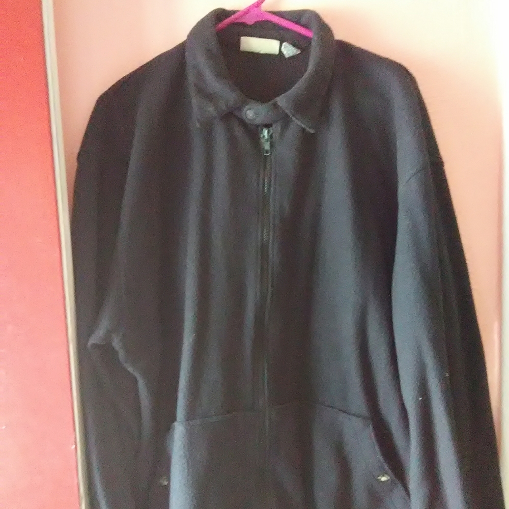 North West Territory  sweater with zipper.
